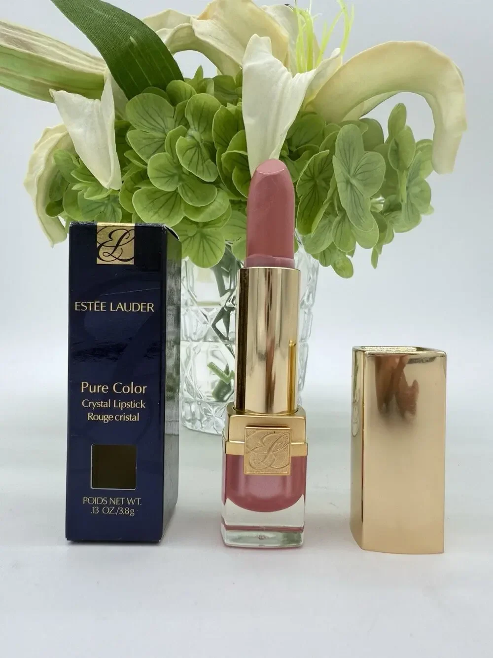 Estee Lauder Pure Color Crystal Lipstick PCCL 17 Crystal Innocence Creme